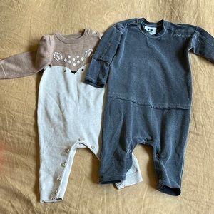 2 PJs OMAMI MINI (6-12m) & GYMBOREE 12-18m)